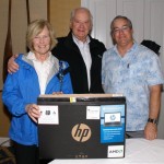 HP Laptop winners Mr. and Mrs. Samuel McKay